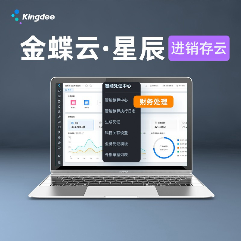 金蝶云星辰進銷存云-生意管理好幫手