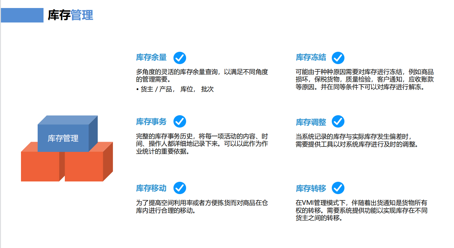 制造行業WMS倉儲管理信息化解決方案